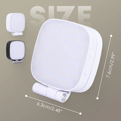 3-in-1 Portable Magnetic Selfie Light for Smartphones