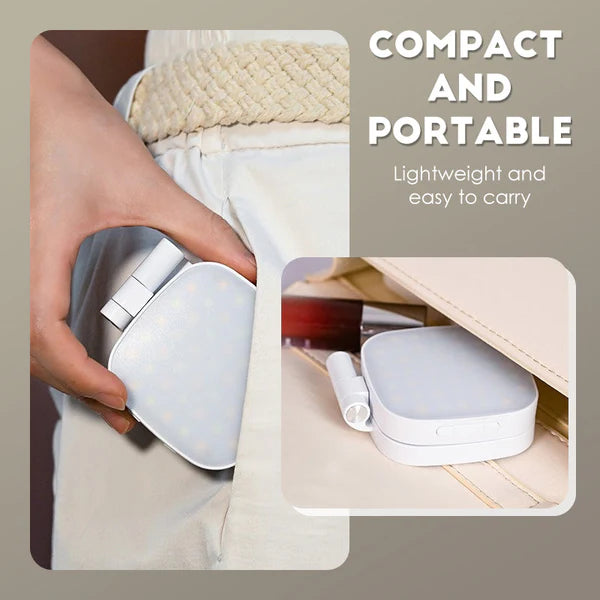 3-in-1 Portable Magnetic Selfie Light for Smartphones