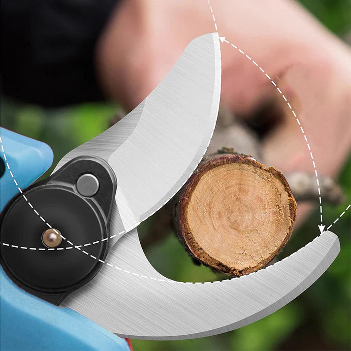 🔥 60% OFF! ✨ ELECTRIC GARDEN SHEARS - Battery Powered & 10mm Cutting Capacity, 2h Fast Charge, Ergonomic Design for Garden and Orchard 🌿🔋