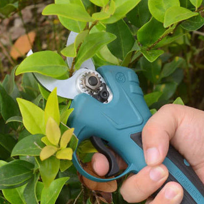 🔥 60% OFF! ✨ ELECTRIC GARDEN SHEARS - Battery Powered & 10mm Cutting Capacity, 2h Fast Charge, Ergonomic Design for Garden and Orchard 🌿🔋