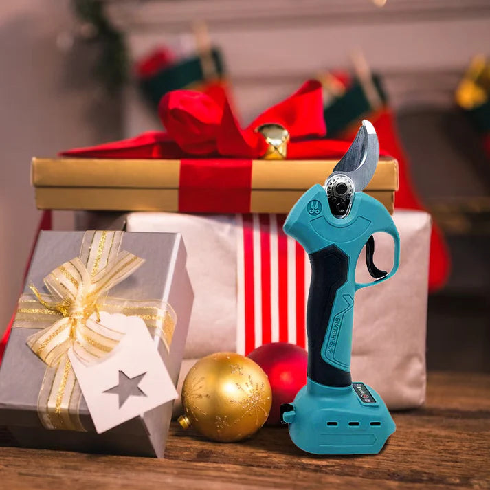 🔥 60% OFF! ✨ ELECTRIC GARDEN SHEARS - Battery Powered & 10mm Cutting Capacity, 2h Fast Charge, Ergonomic Design for Garden and Orchard 🌿🔋