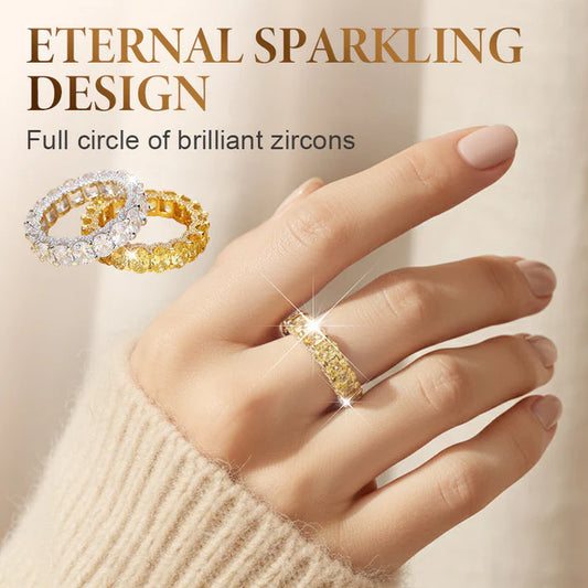 Full Circle Sparkling Zircon Fashion Ring | 🔥Buy 1 Get 1 Free🔥